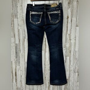 Stylish Dark Blue Women's Jeans